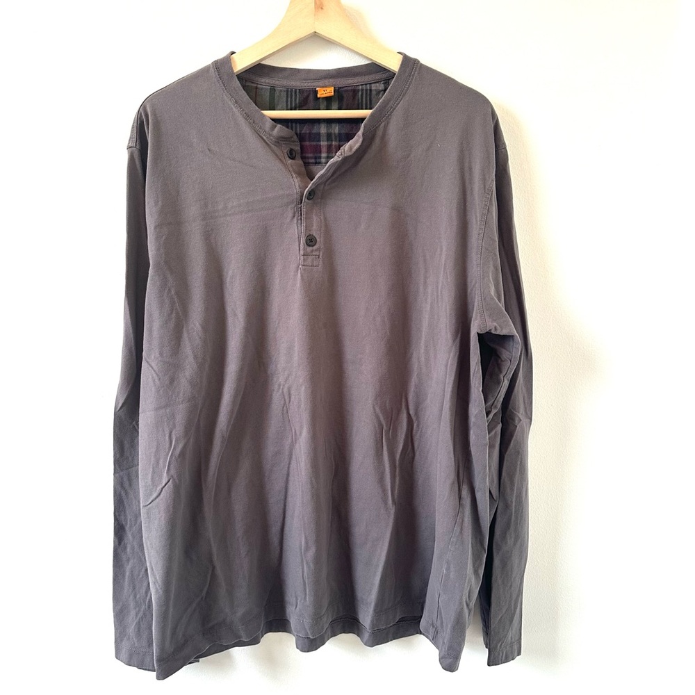 Taylor Vintage long sleeve grey shirt
